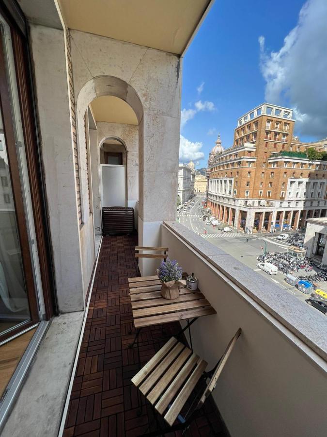 Piazza Dante 9 Genoa Center Town Appartement Buitenkant foto